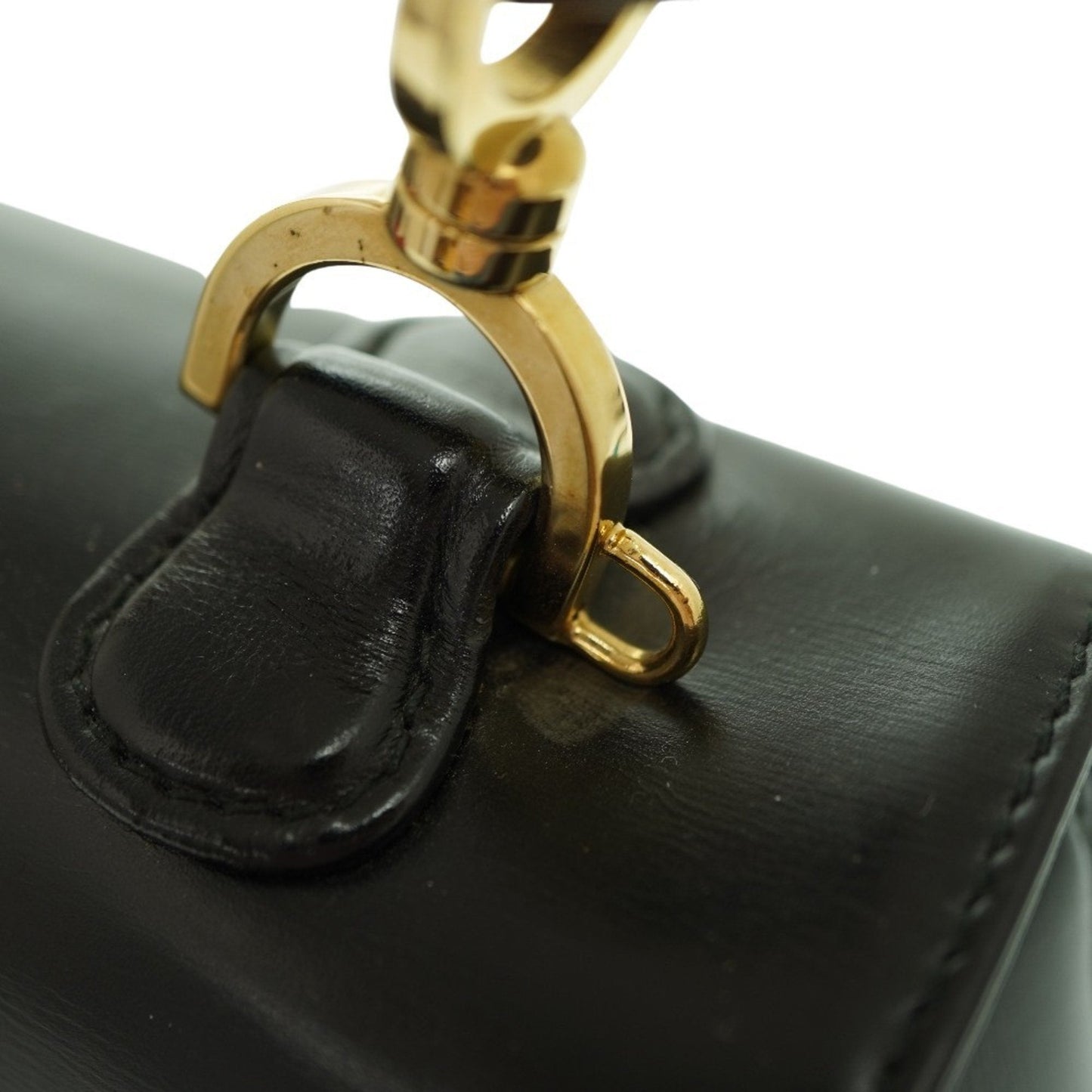 Gucci Black Leather Handbag