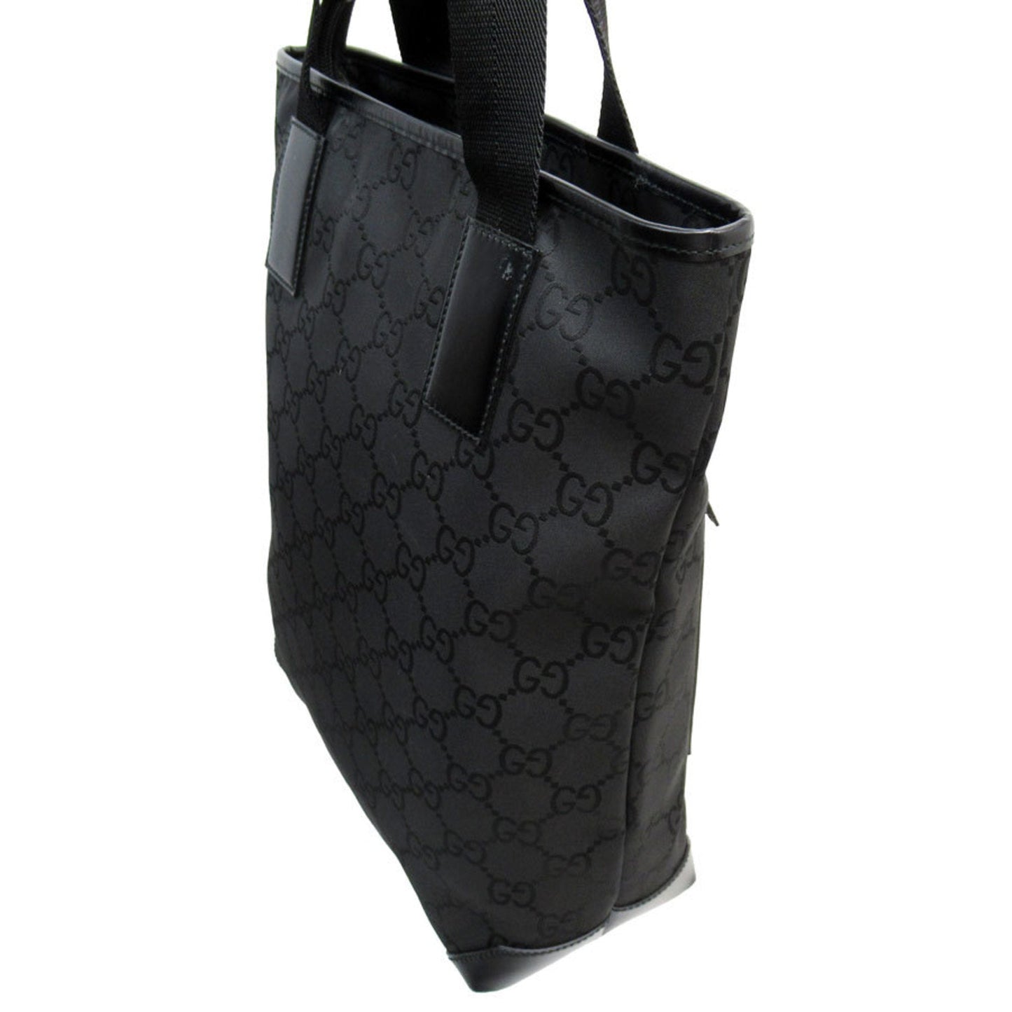 Gucci Black Nylon Handbag Tote Bag
