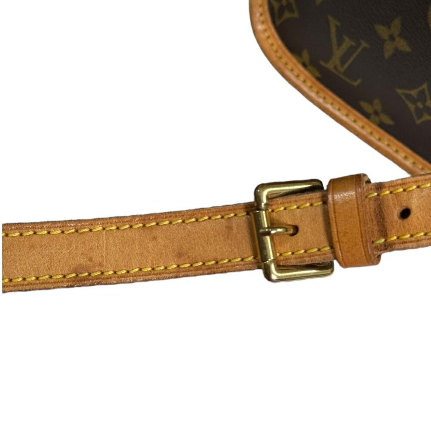 Louis Vuitton Brown Monogram Canvas Shoulder Bag