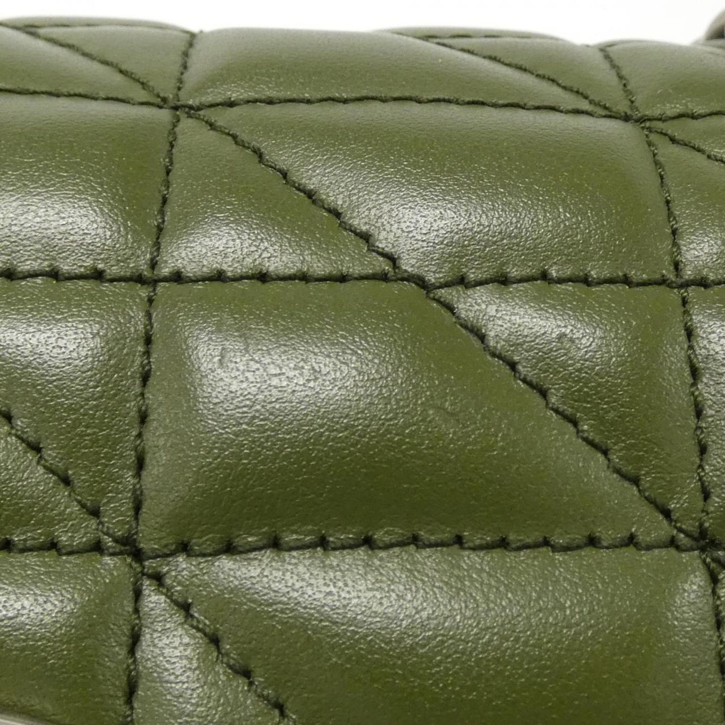 Gucci Green Leather Shoulder Bag