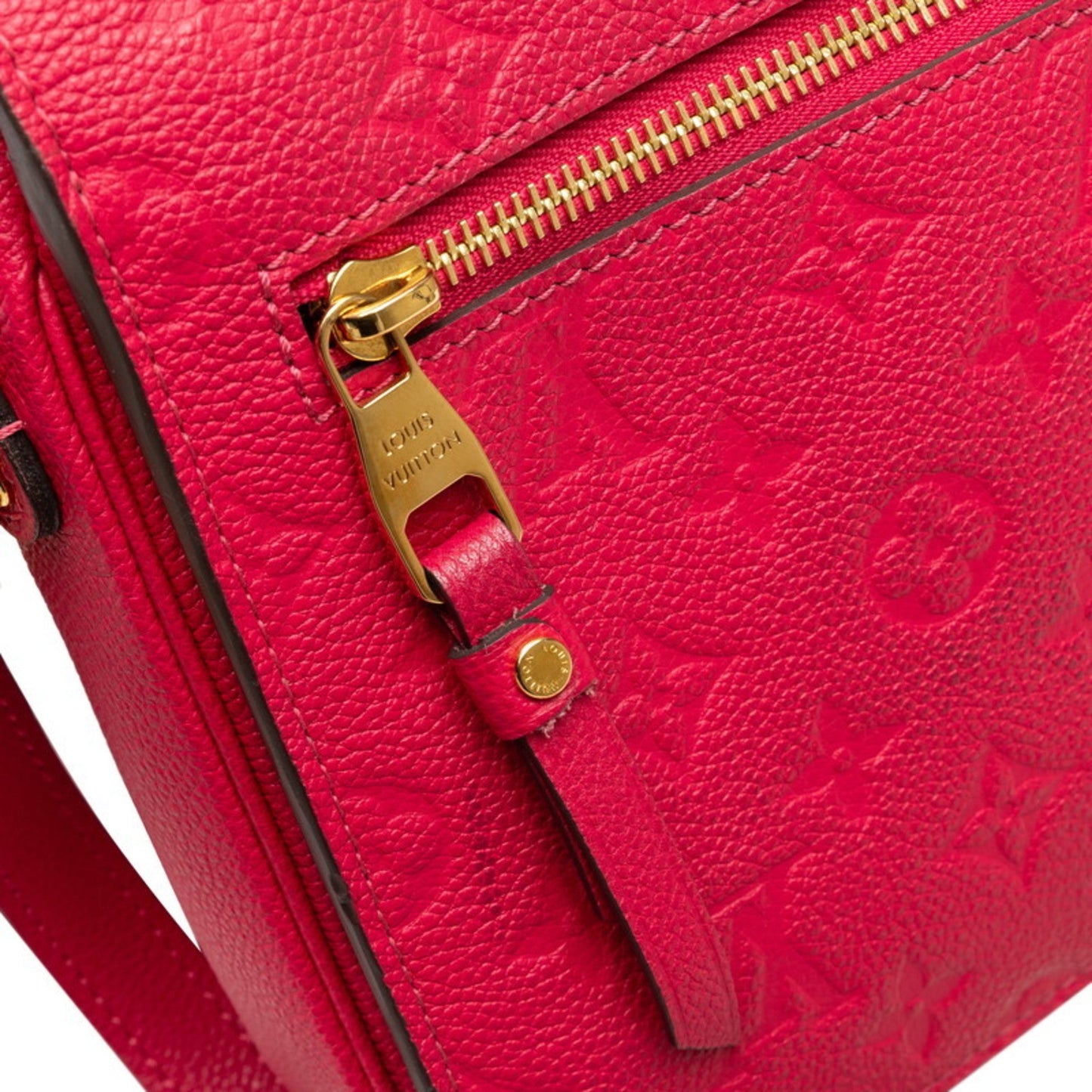Louis Vuitton Monogram Pink Monogram Empreinte Handbag Pochette Shoulder Bag