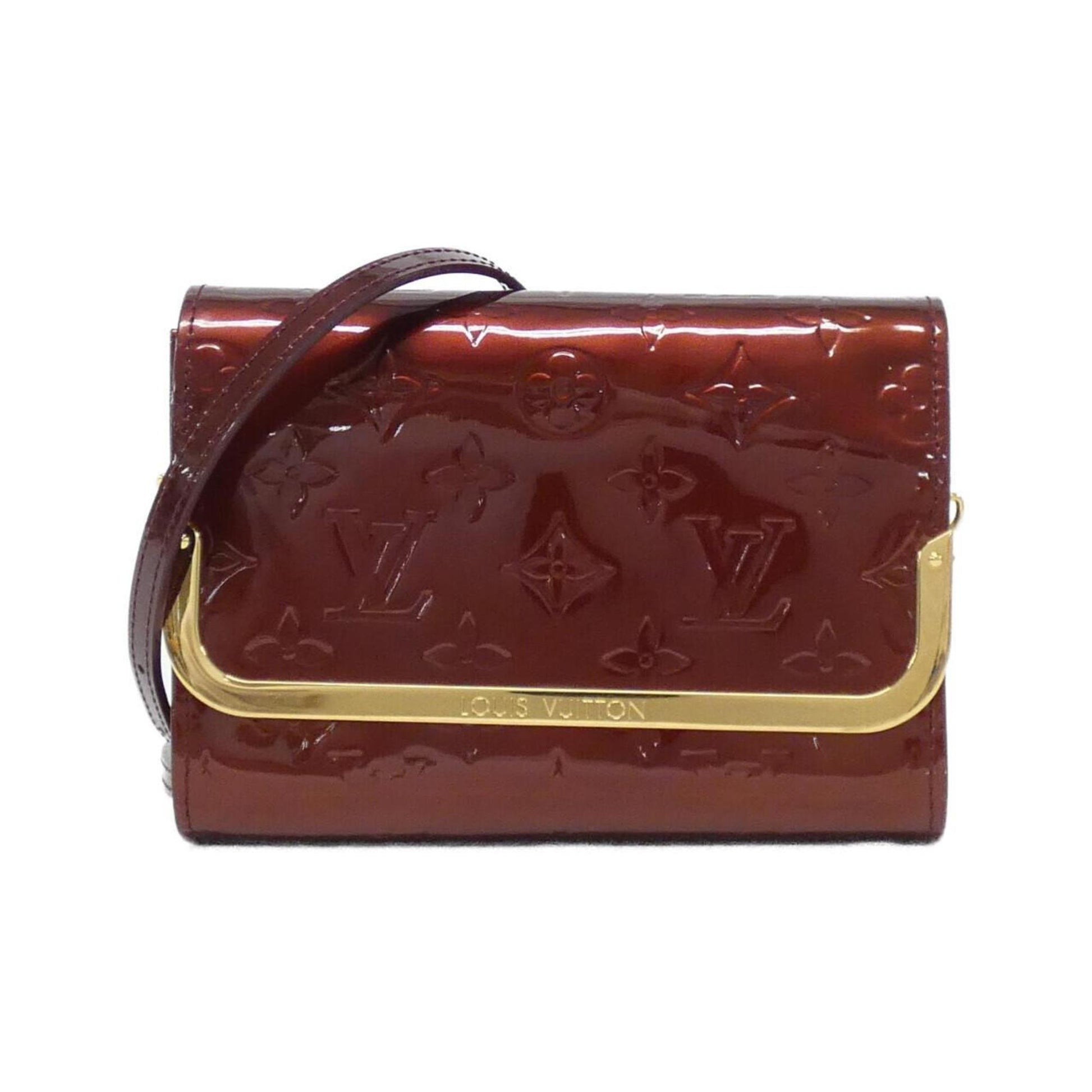 Louis Vuitton Rouge Fauviste Leather Shoulder Bag ()