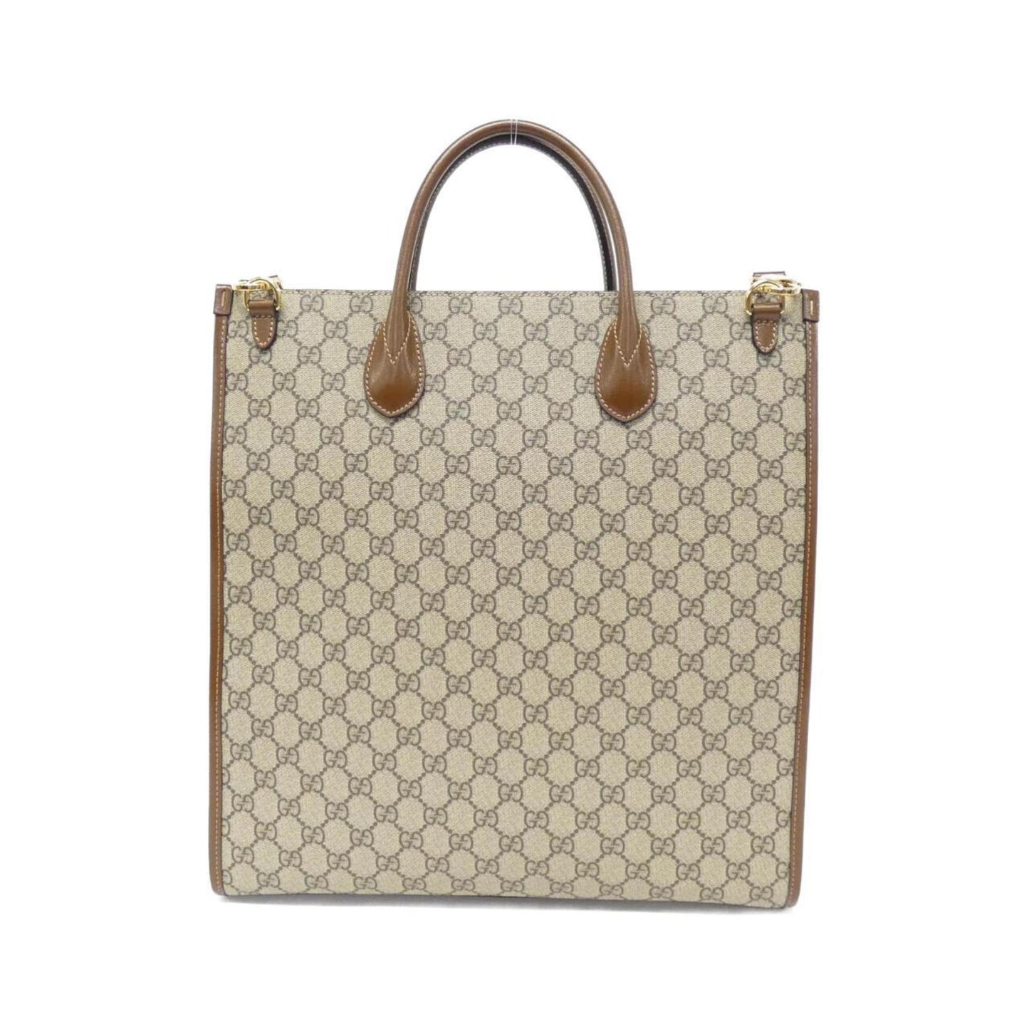 Gucci Beige Brown Gg Supreme Handbag
