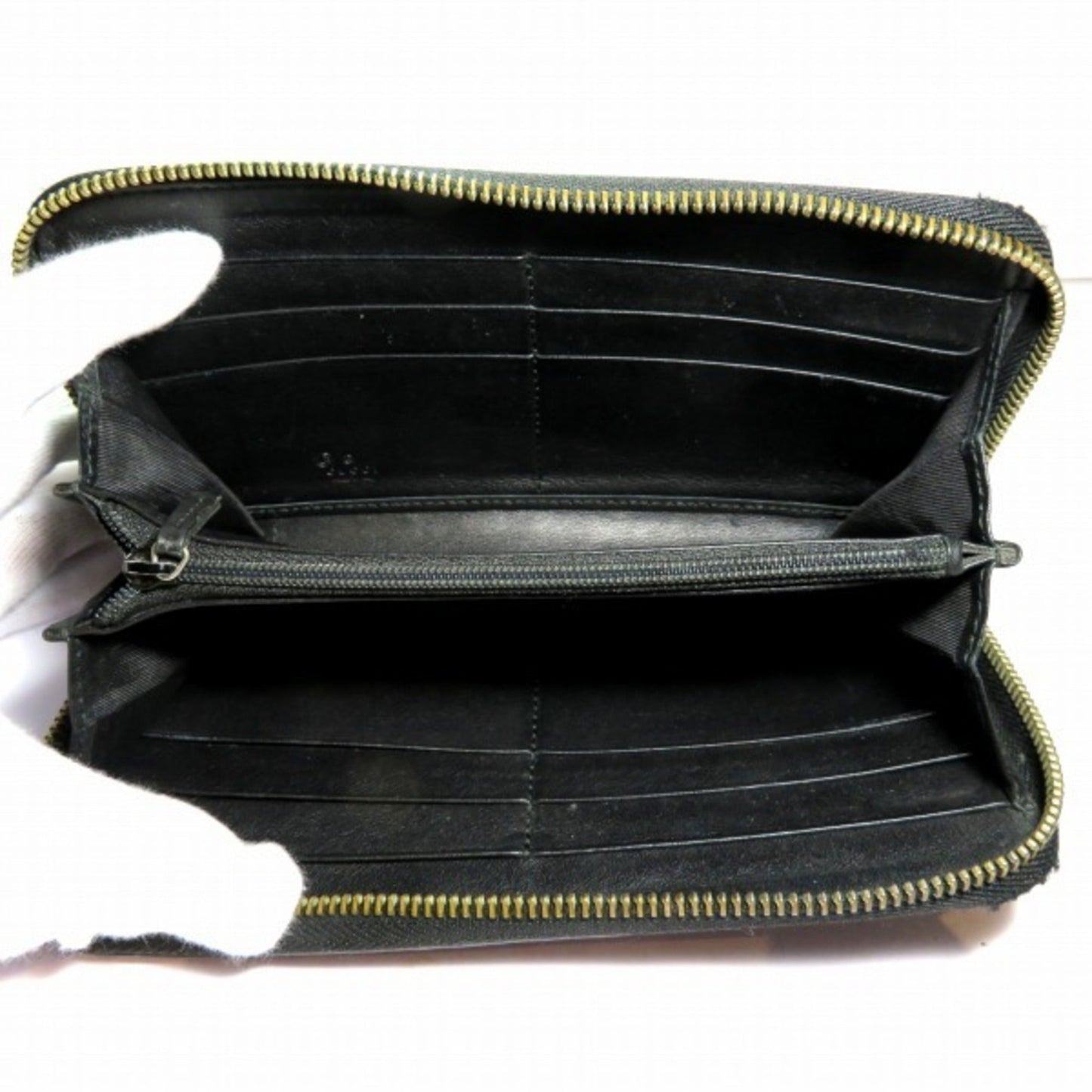 Gucci Black Leather Coin Purse/Coin Case