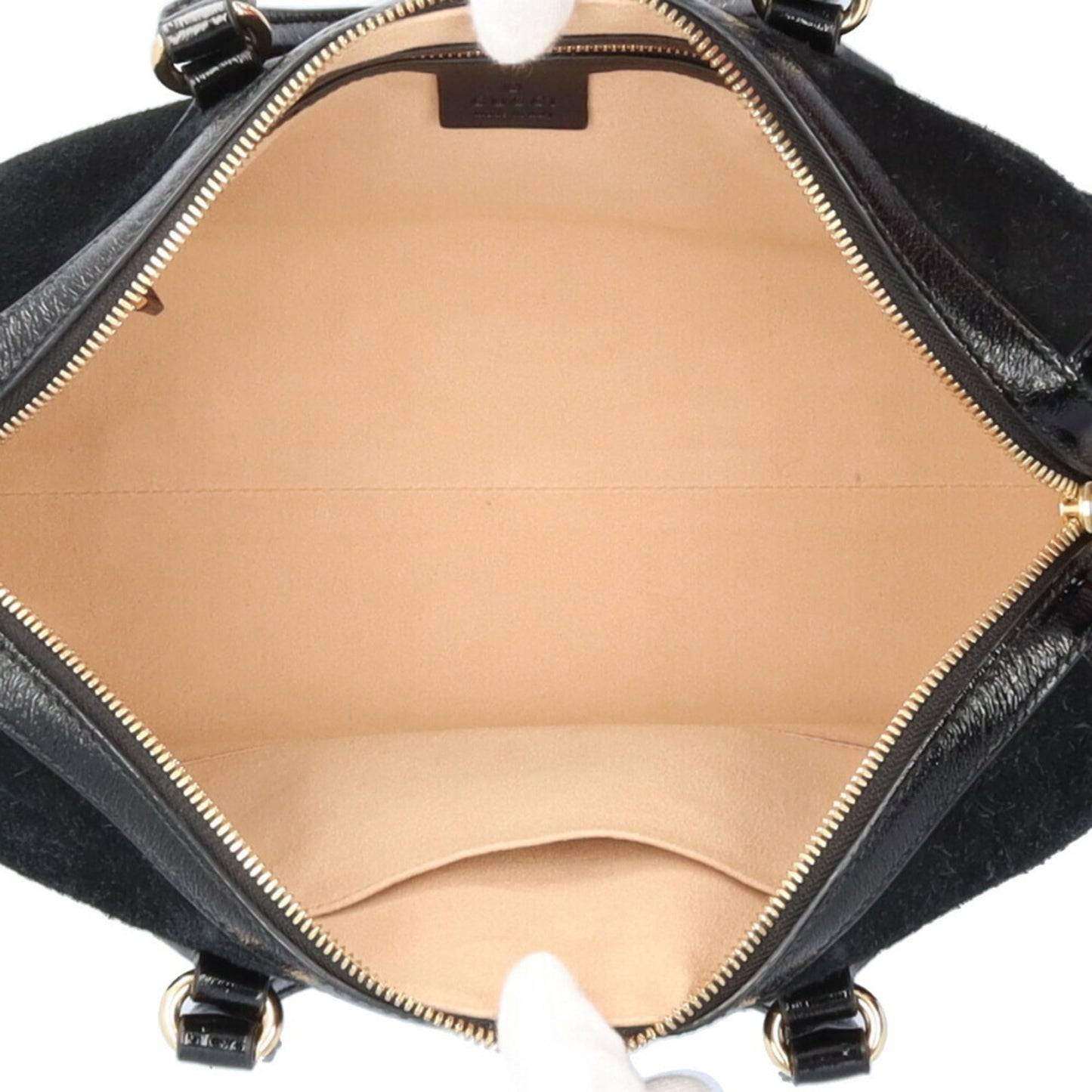 Gucci Black Suede Shoulder Bag