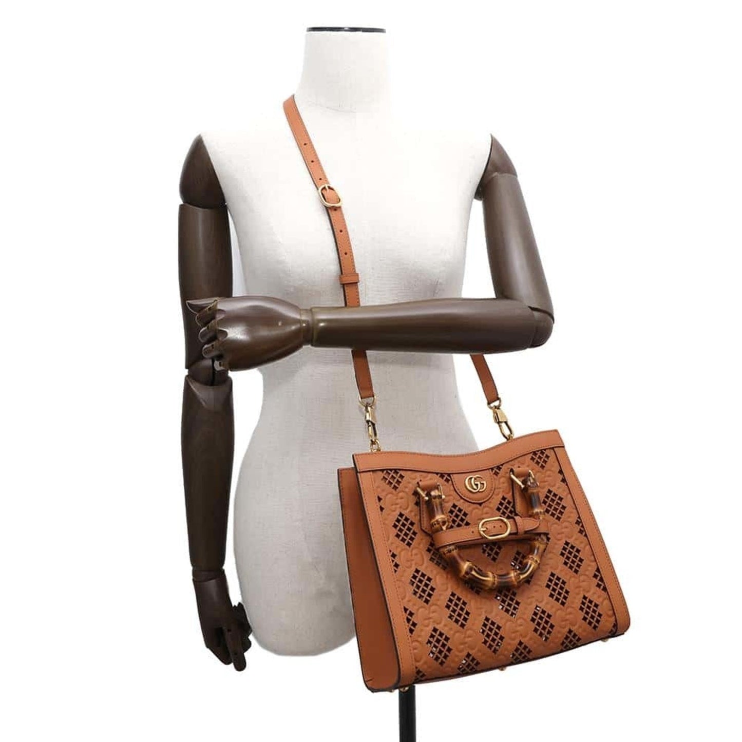 Gucci Light Brown Leather Handbag