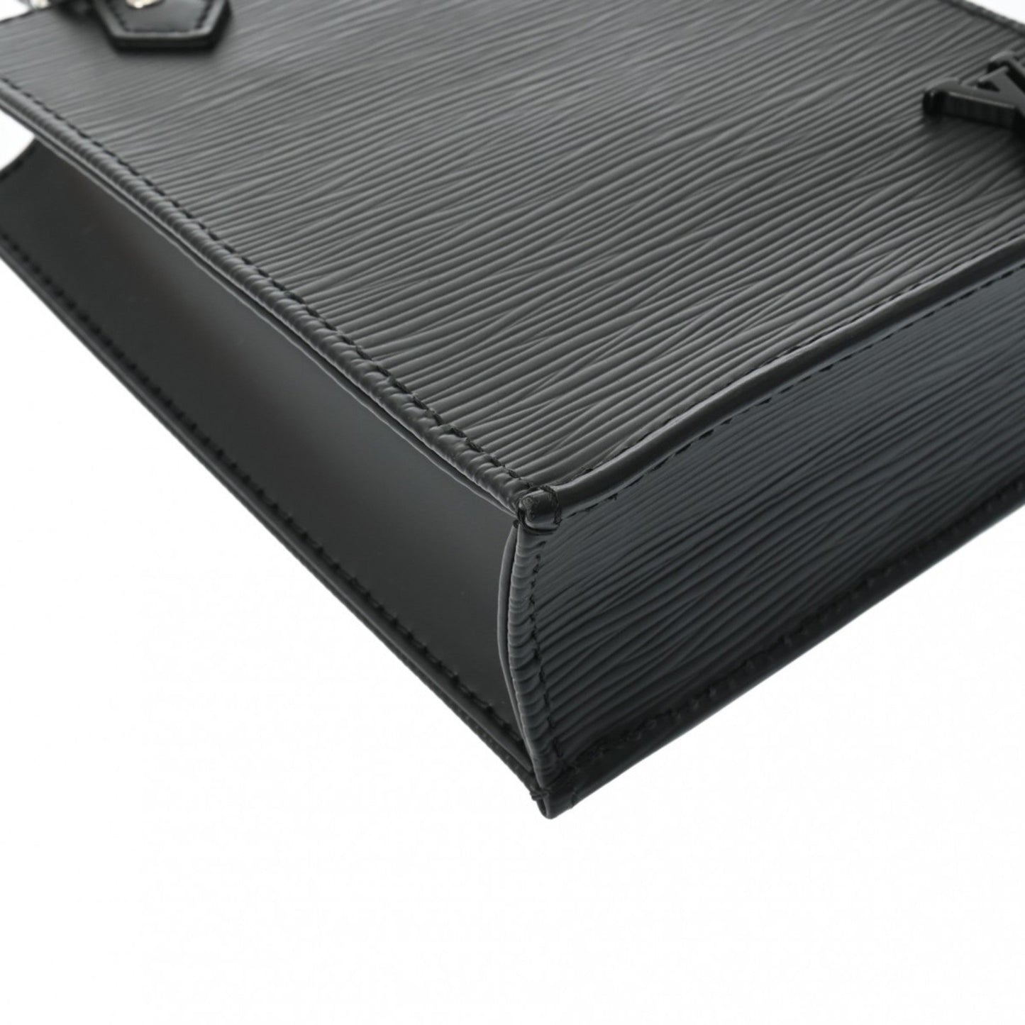 Louis Vuitton Noir Epi Leather Handbag Shoulder Bag