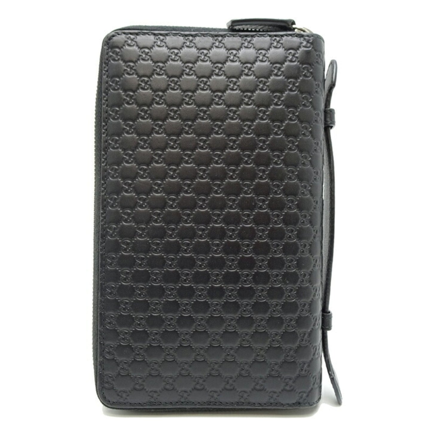 Gucci Black Leather Long Wallet (Bi-Fold)