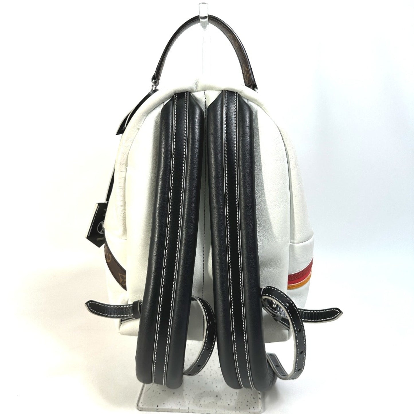 Louis Vuitton White Leather Backpack