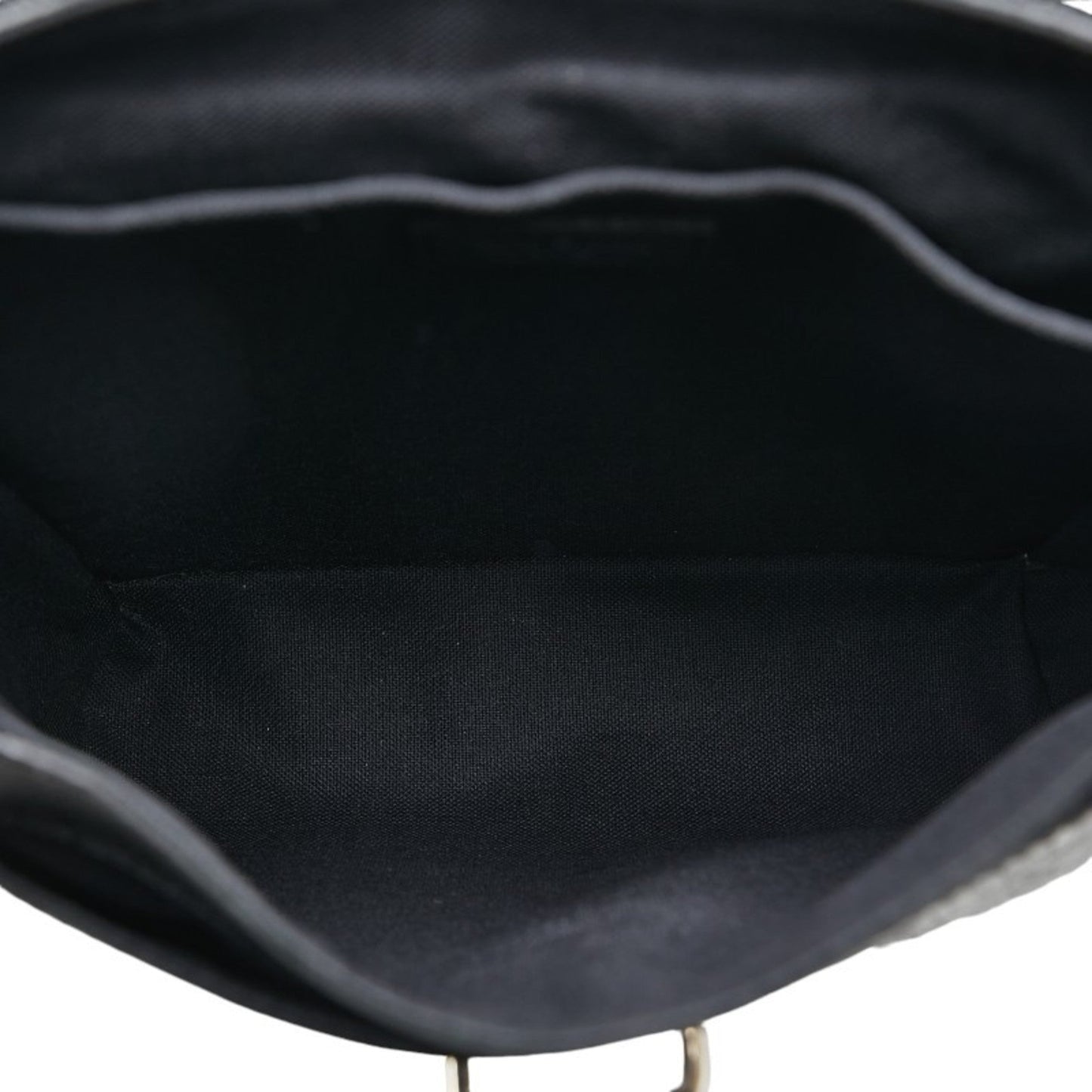 Louis Vuitton Taiga Ardoise Black Leather Shoulder Bag