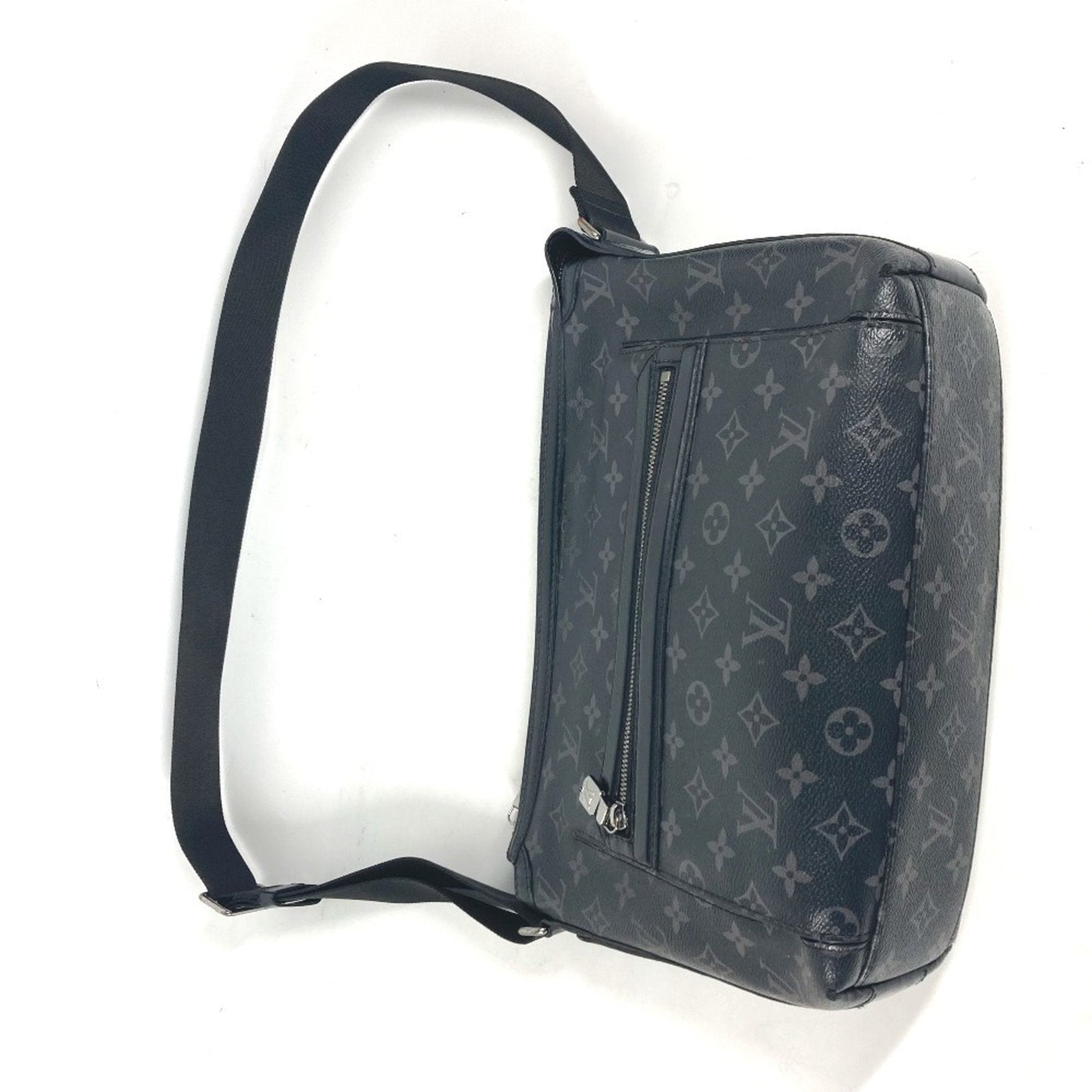 Louis Vuitton Black Monogram Eclipse Messenger Bag Shoulder Bag