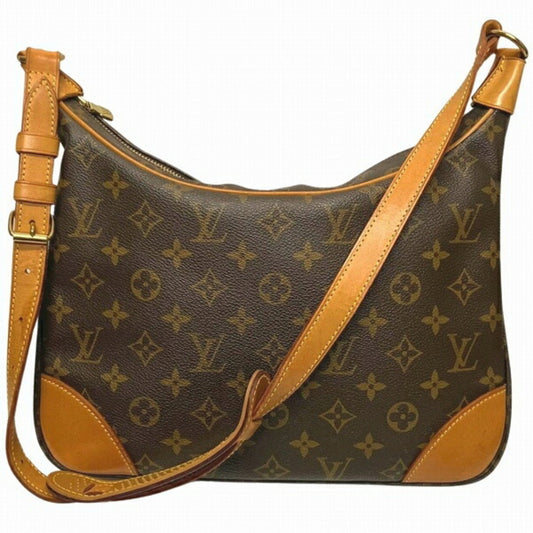 Louis Vuitton Brown Monogram Shoulder Bag ()