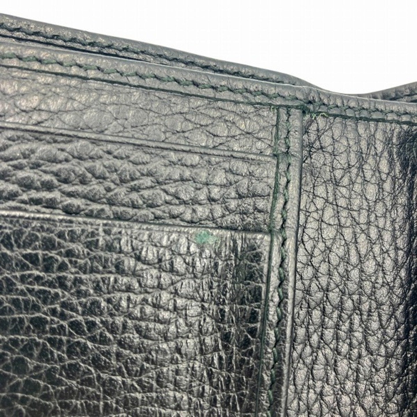 Gucci Black Leather Wallet (Tri-Fold)