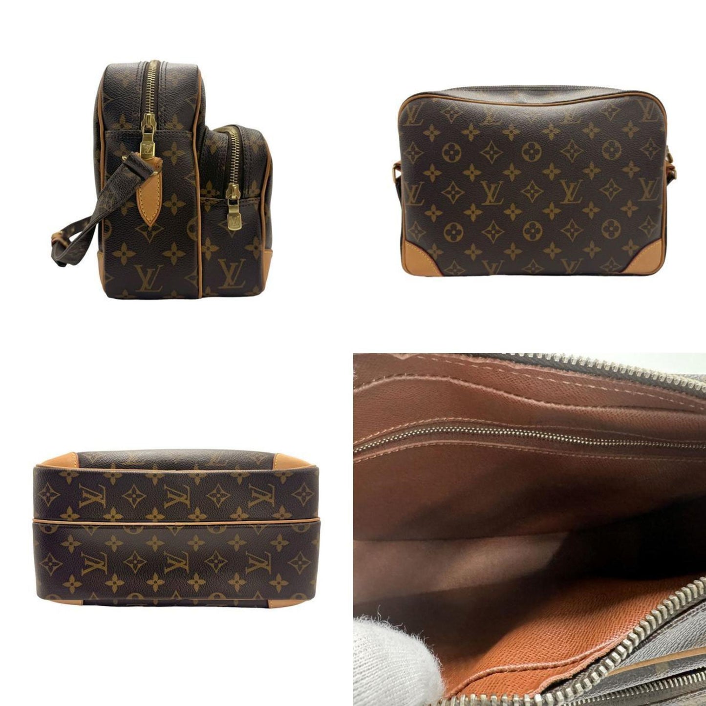 Louis Vuitton Brown Monogram Shoulder Bag