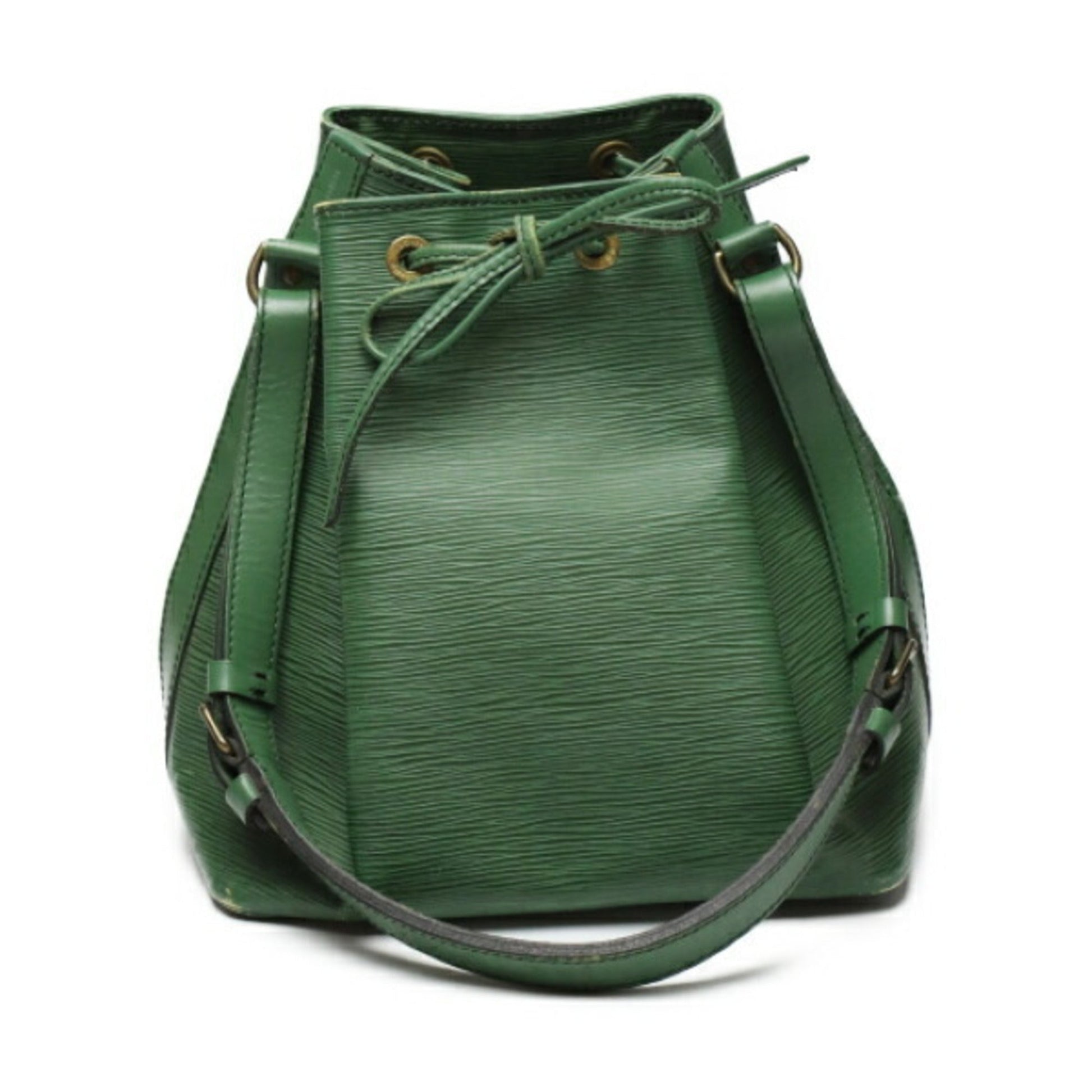 Louis Vuitton Borneo Green Epi Leather Shoulder Bag ()