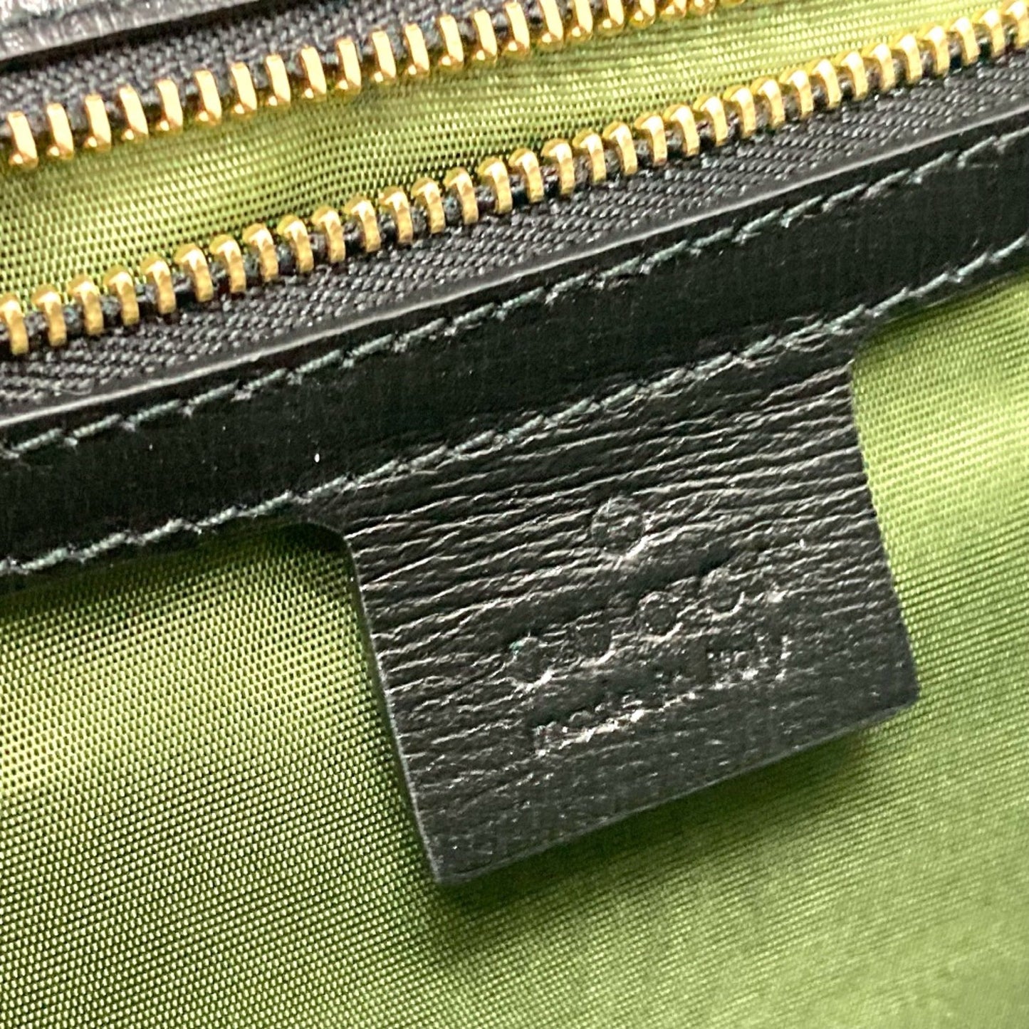 Gucci Black Leather Shoulder Bag