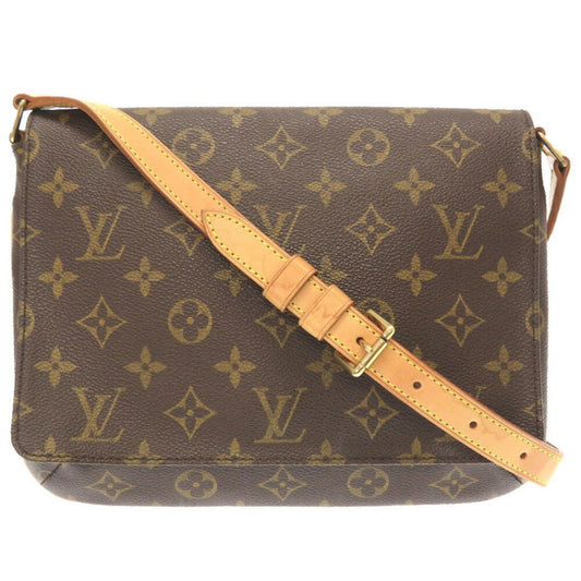 Louis Vuitton Brown Monogram Shoulder Bag ()