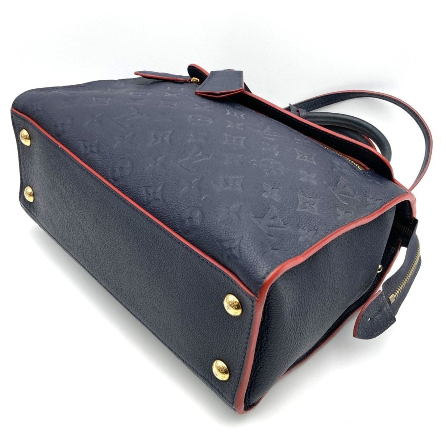 Louis Vuitton Navy Monogram Empreinte Shoulder Bag