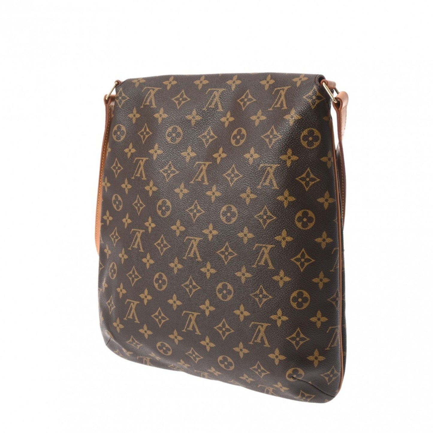 Louis Vuitton Brown Monogram Canvas Shoulder Bag
