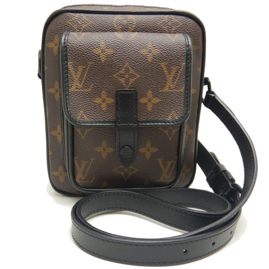 Louis Vuitton Brown Pvc Shoulder Bag ()