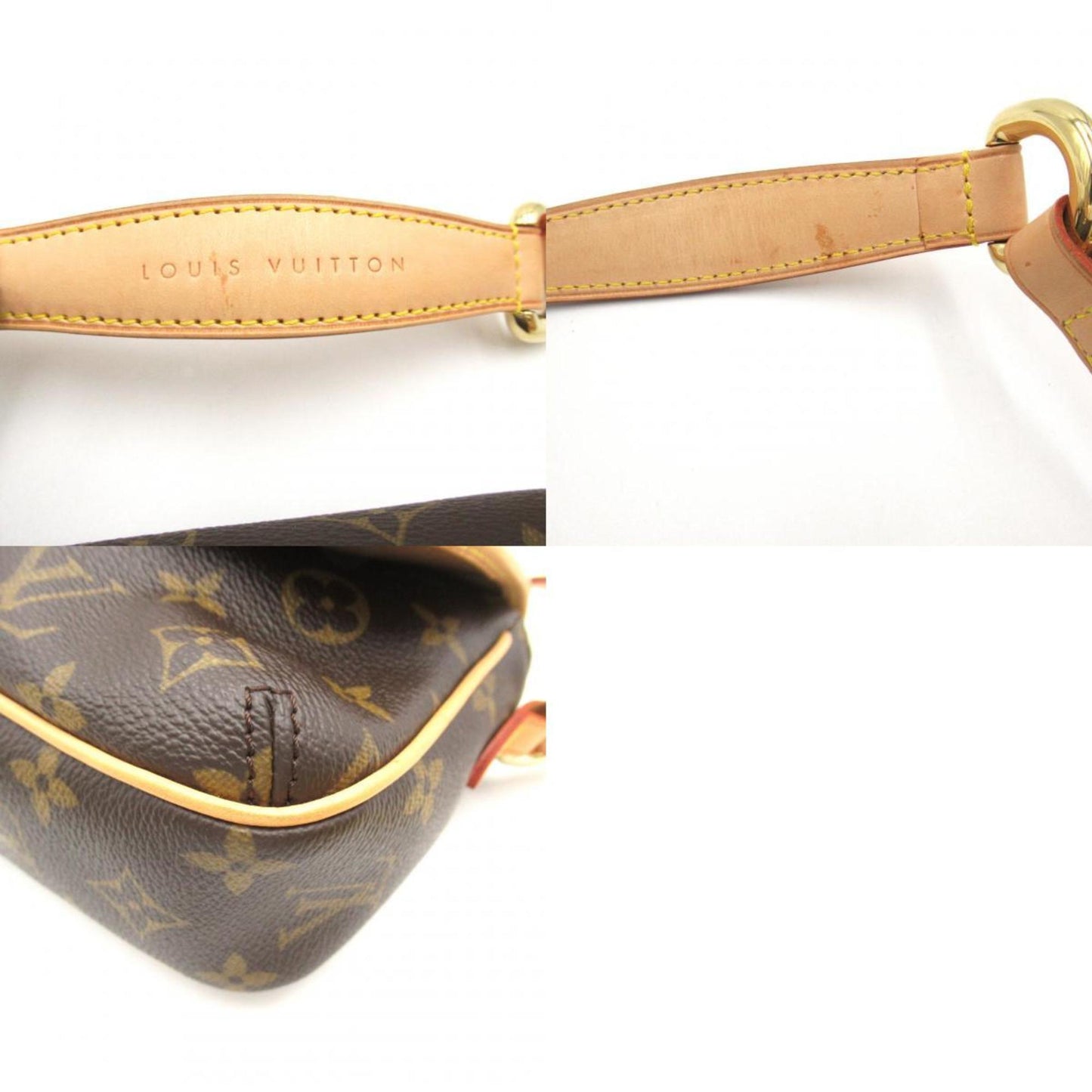 Louis Vuitton Brown Monogram Coated Canvas Shoulder Bag