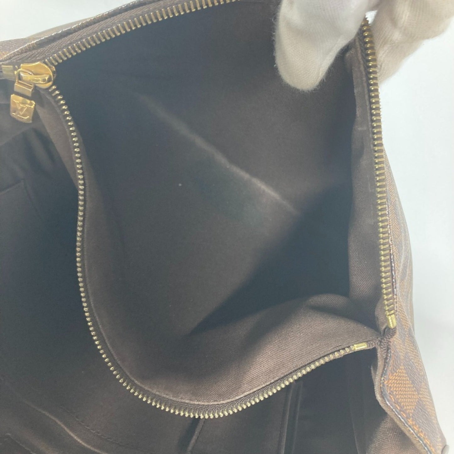 Louis Vuitton Brown Ebene Damier Canvas Messenger Bag Shoulder Bag