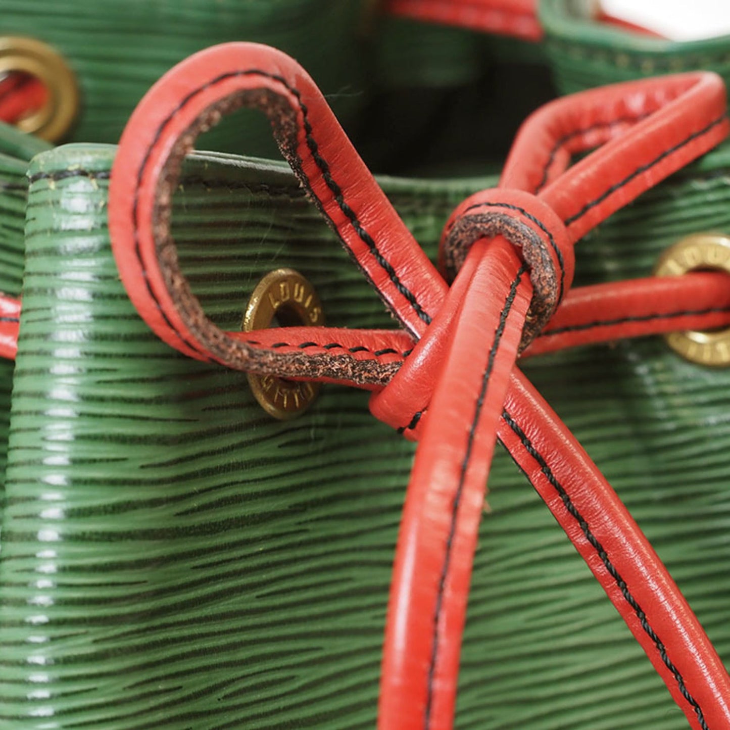 Louis Vuitton Green Epi Leather Shoulder Bag