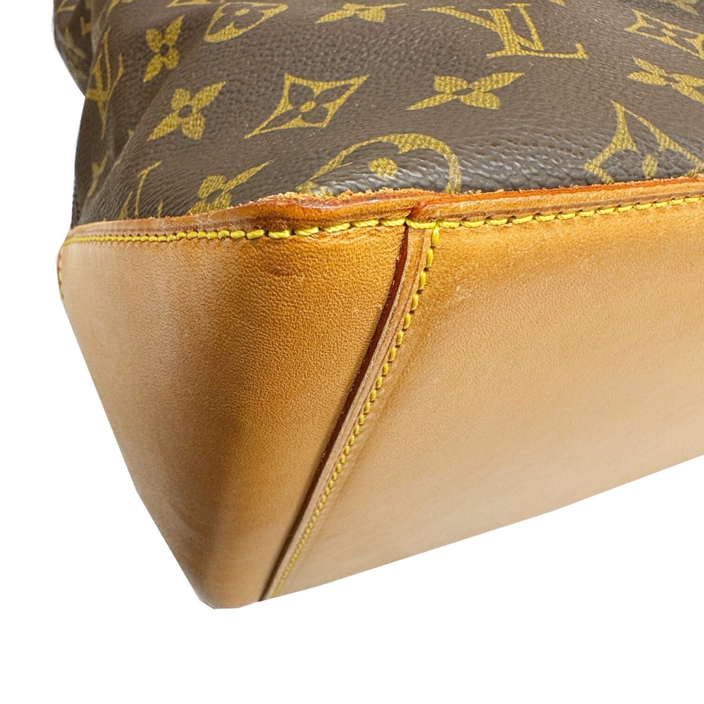 Louis Vuitton Brown Monogram Canvas Shoulder Bag Tote Bag