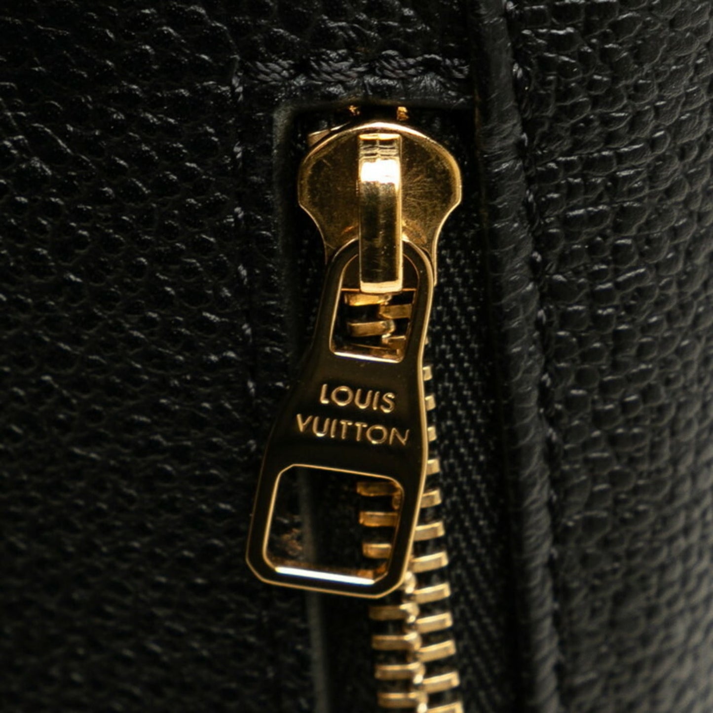Louis Vuitton Black Noir Monogram Empreinte Backpack
