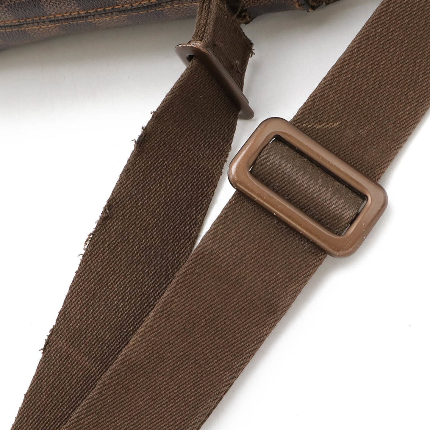 Louis Vuitton Brown Pvc Shoulder Bag
