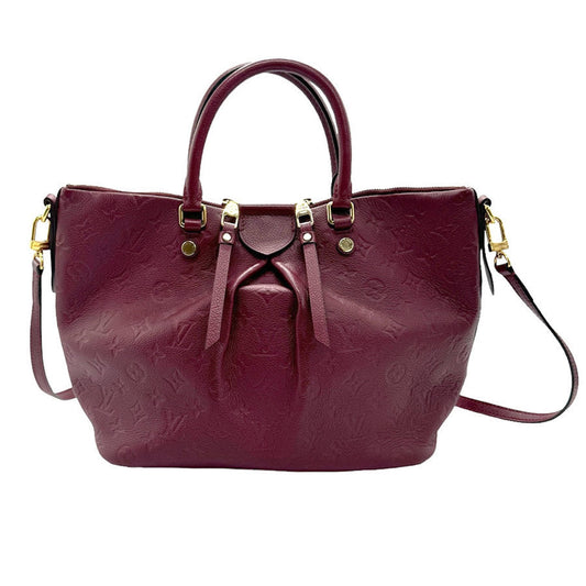Louis Vuitton Bordeaux Monogram Empreinte Handbag Shoulder Bag ()