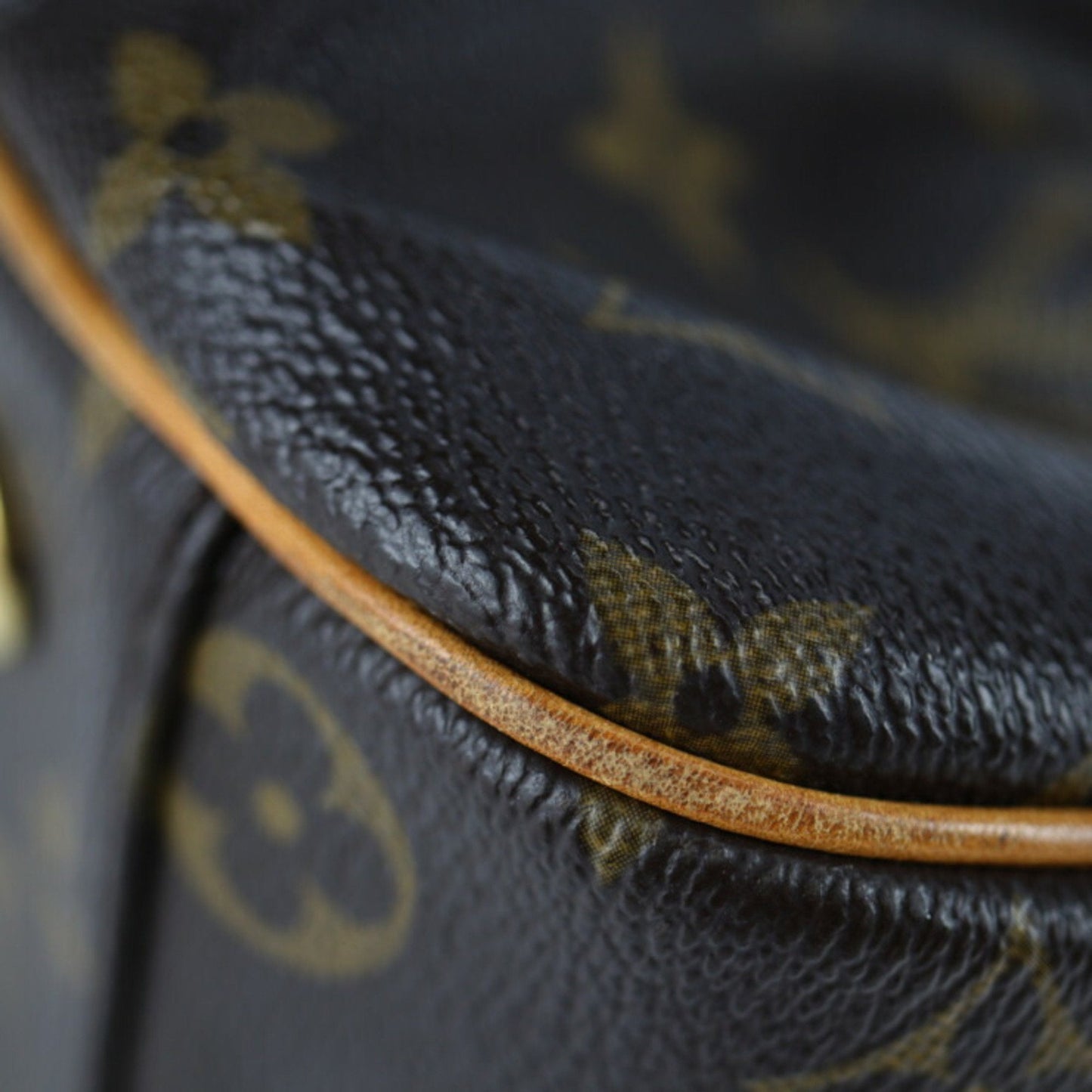 Louis Vuitton Black Brown Monogram Monogram Handbag Shopping Bag Shoulder Bag Tote Bag