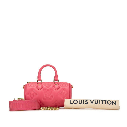 Louis Vuitton Pink Leather Handbag Shoulder Bag ()