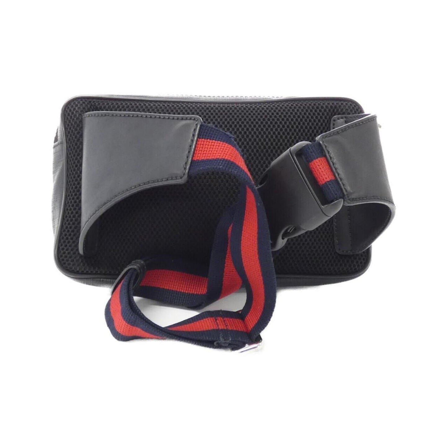Gucci Black Gray Gg Supreme Fanny Pack