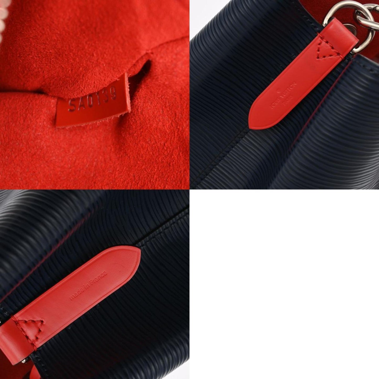 Louis Vuitton Indigo Epi Leather Shoulder Bag