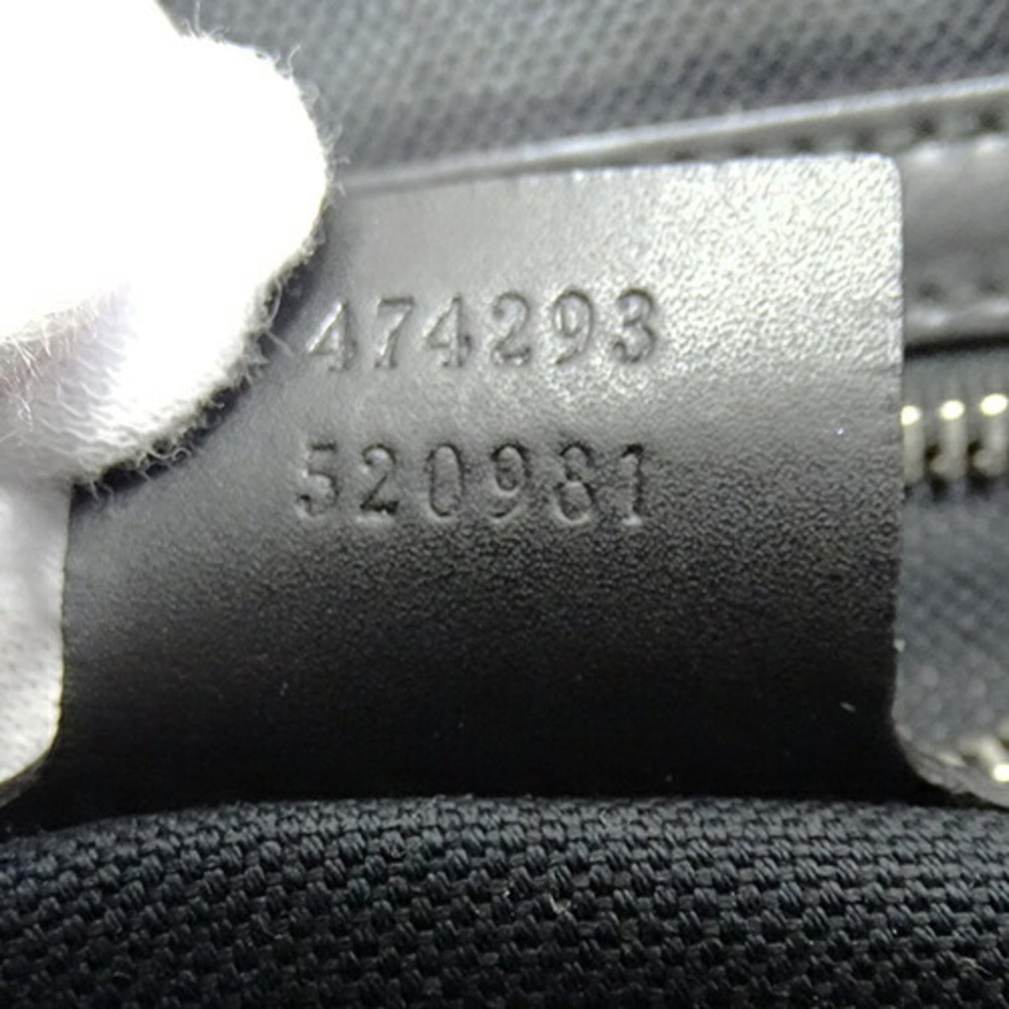 Gucci Black Gg Supreme Sling Bag