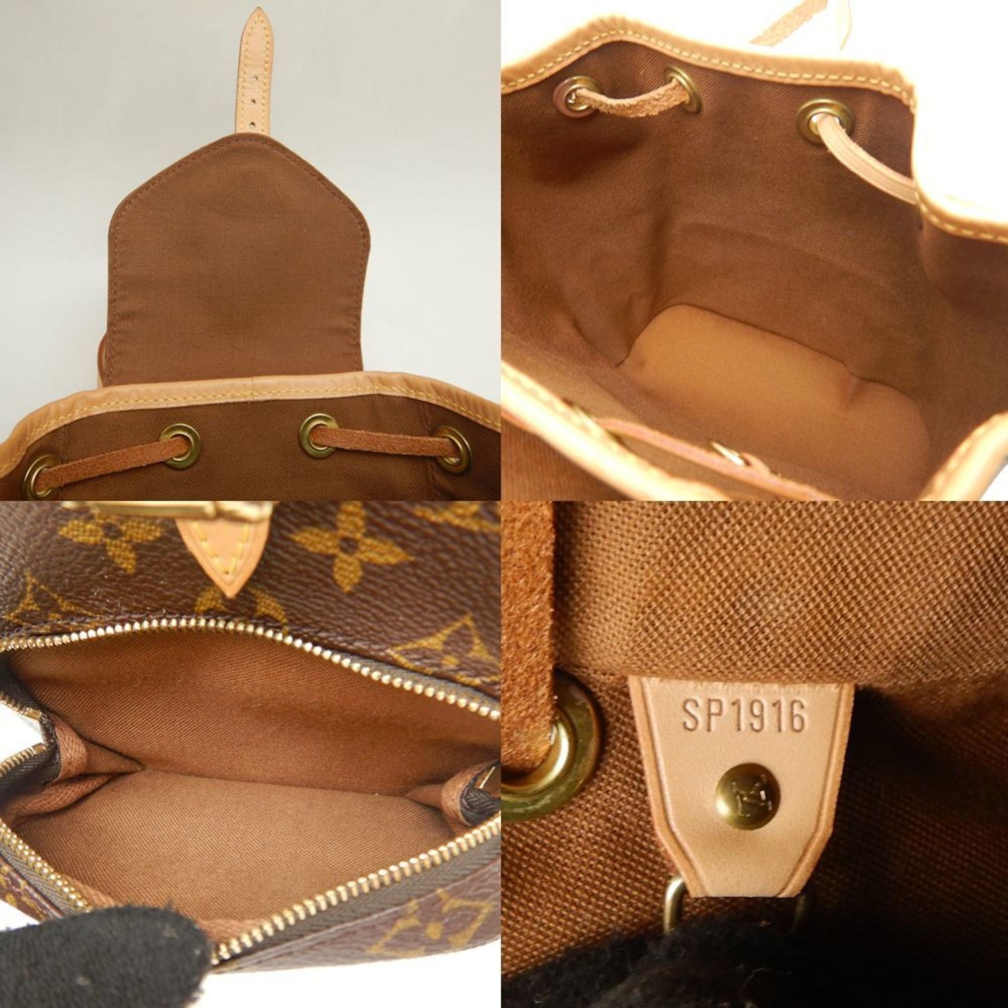 Louis Vuitton Brown Monogram Monogram Backpack