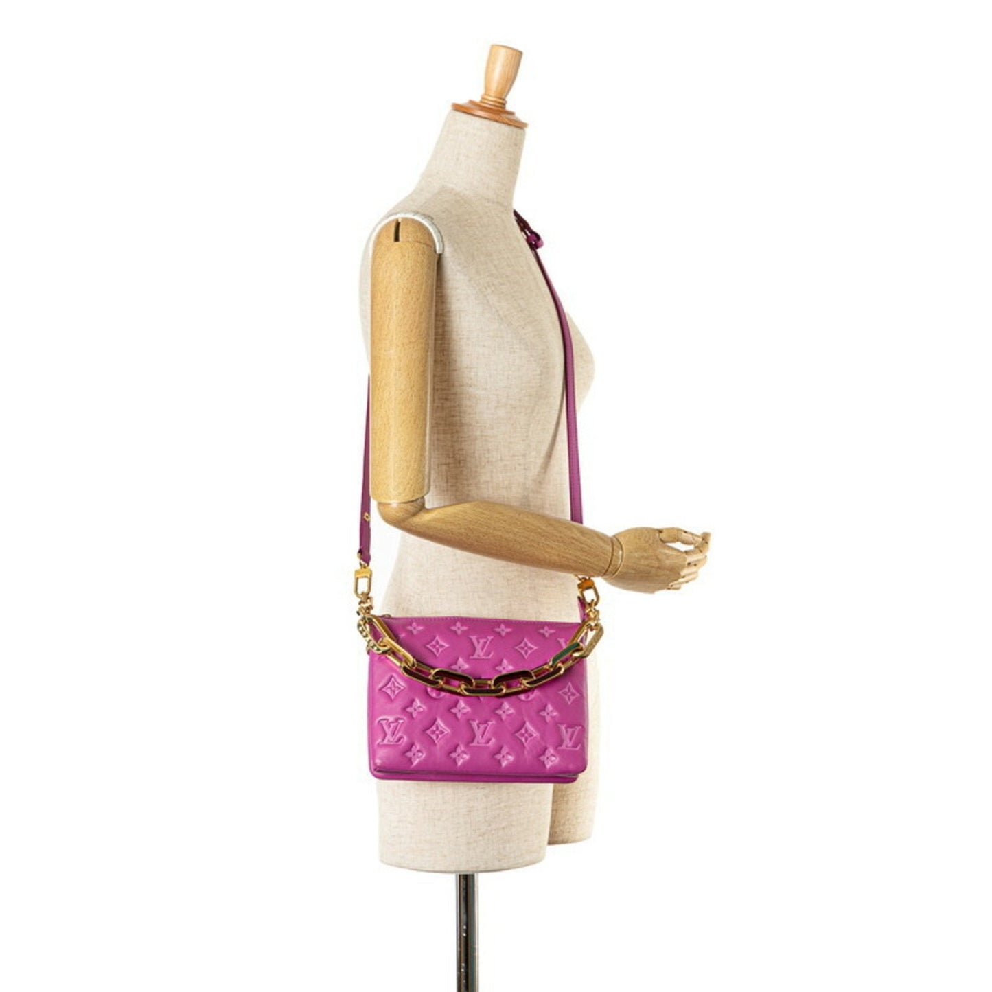 Louis Vuitton Monogram Pink Monogram Handbag Shoulder Bag