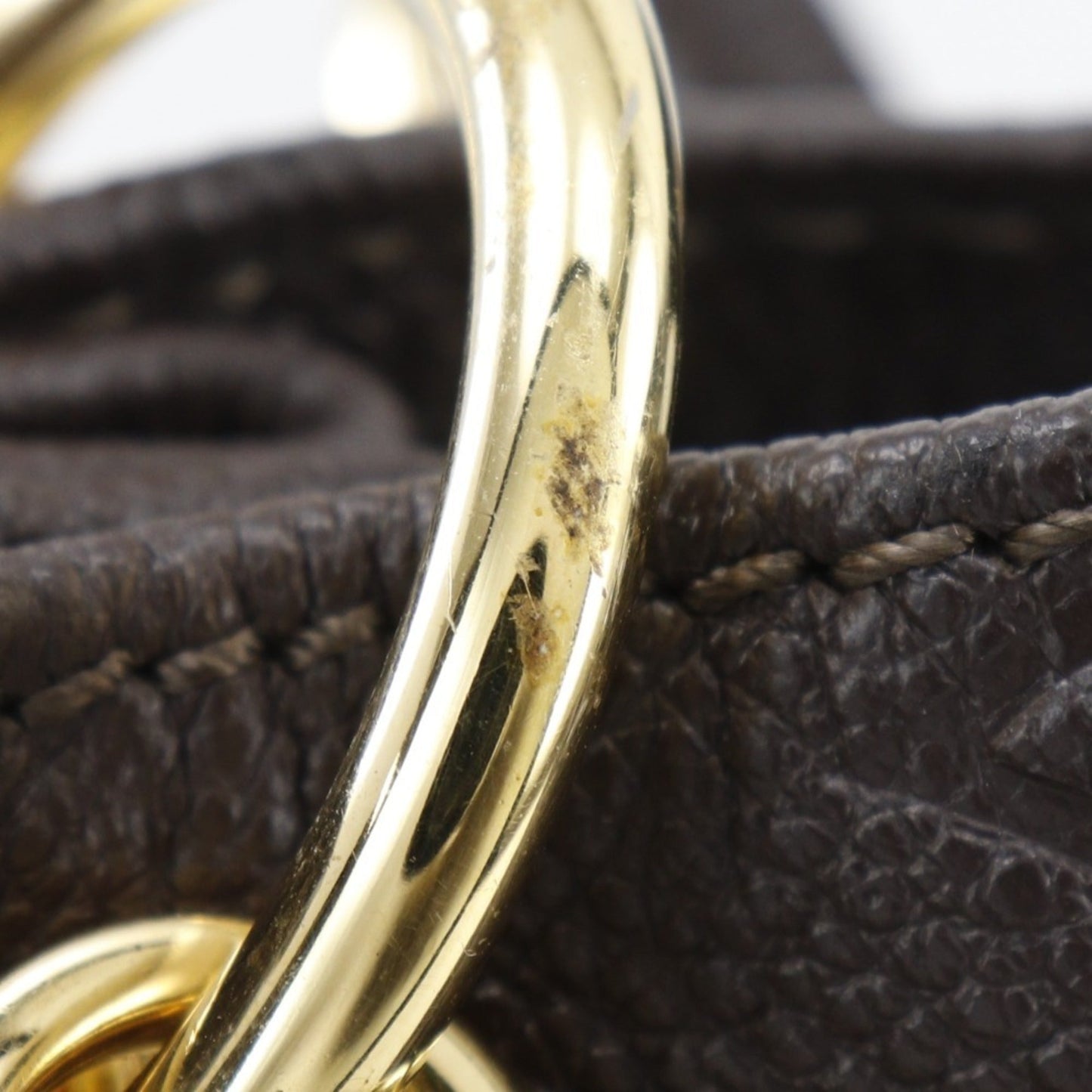 Louis Vuitton Brown Earth Monogram Empreinte Shoulder Bag