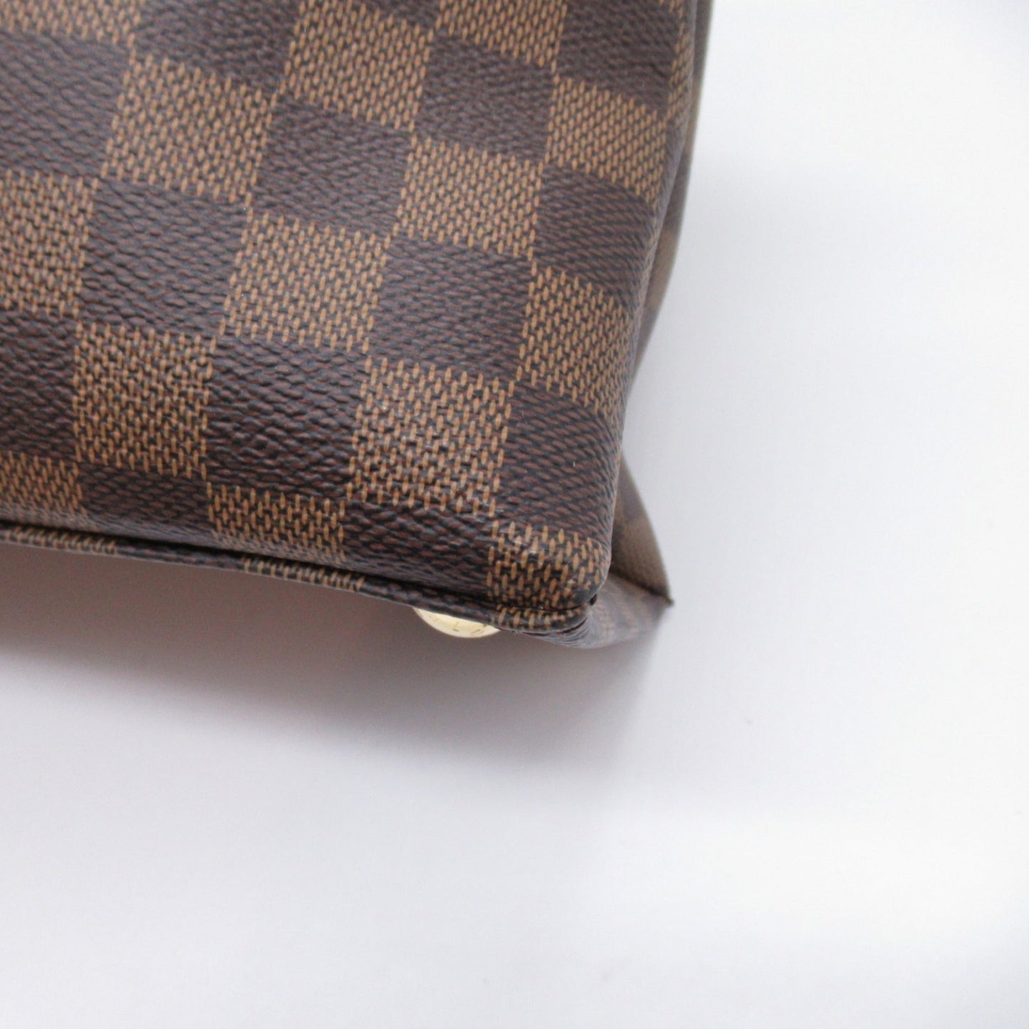 Louis Vuitton Brown Coated Canvas Damier Canvas Pvc Shoulder Bag
