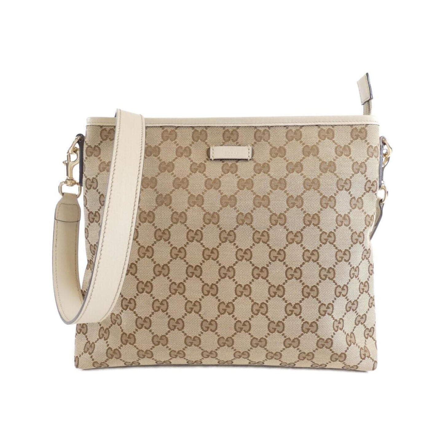 Gucci Gg Canvas Beige Ivory Gg Canvas Shoulder Bag