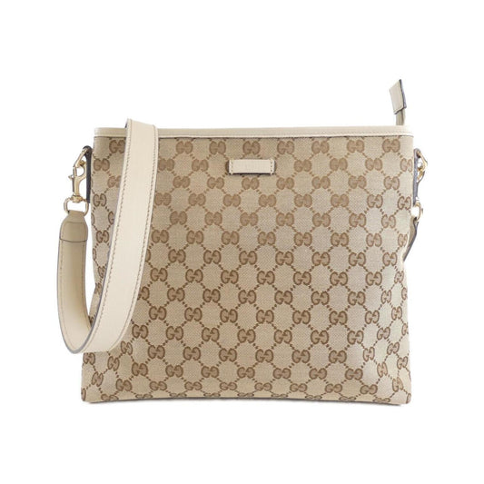 Gucci Gg Canvas Beige Ivory Gg Canvas Shoulder Bag