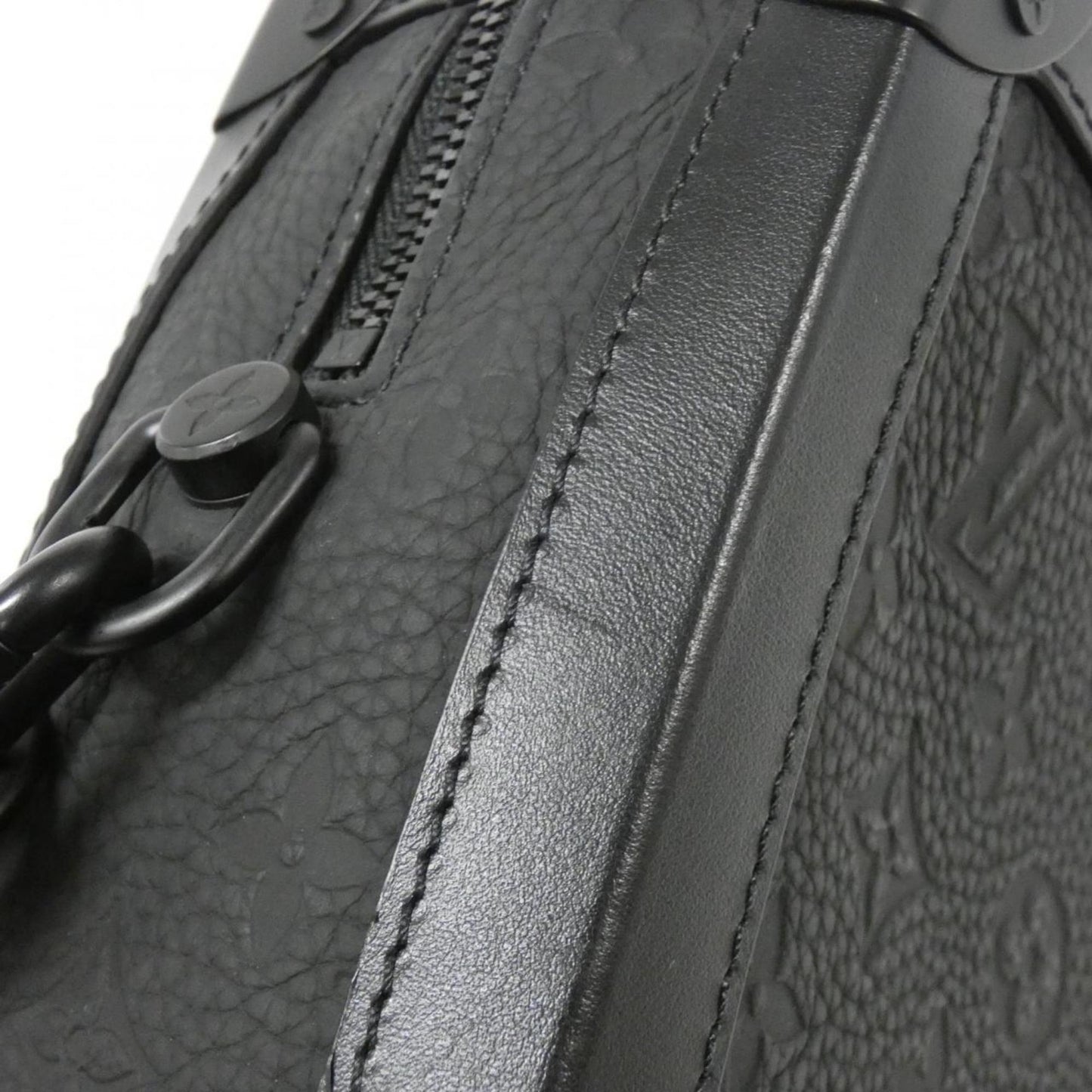 Louis Vuitton Taurillon Black Leather Shoulder Bag