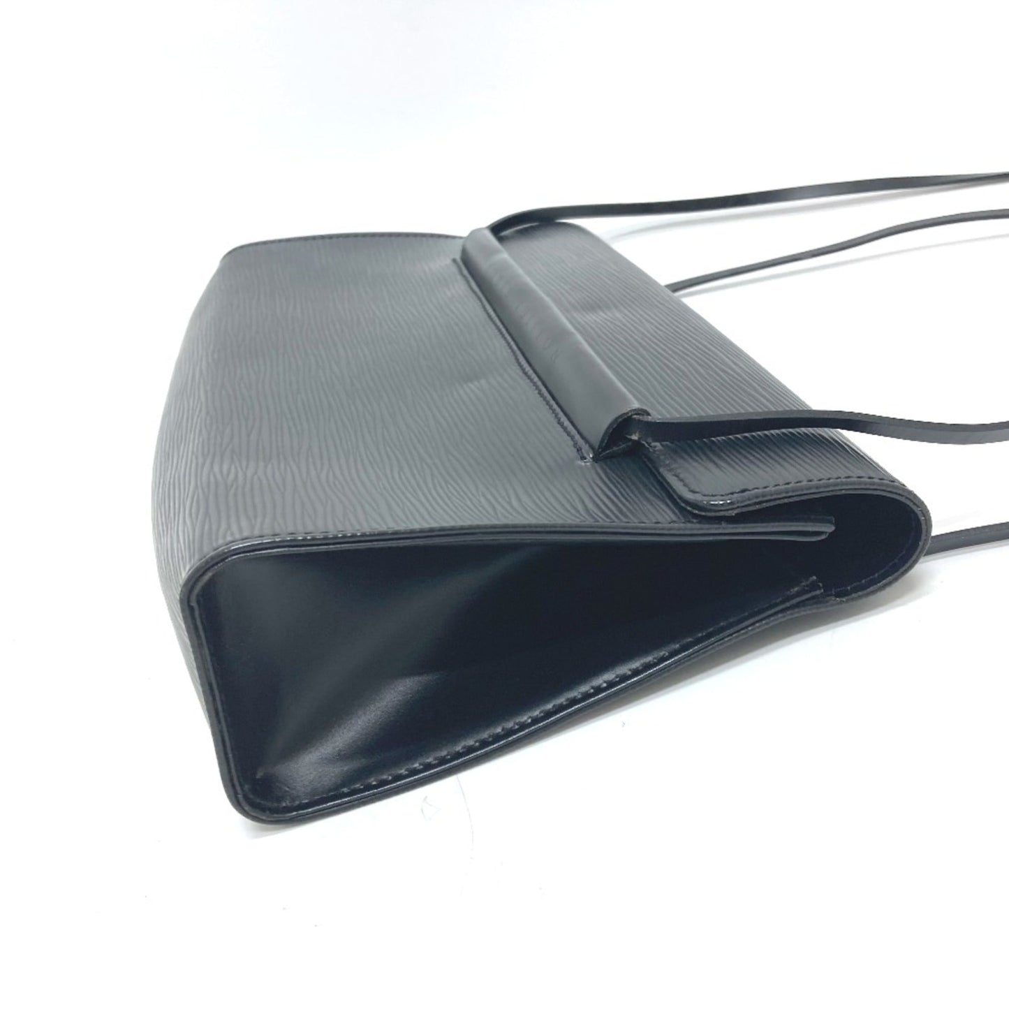 Louis Vuitton Black Leather Shoulder Bag