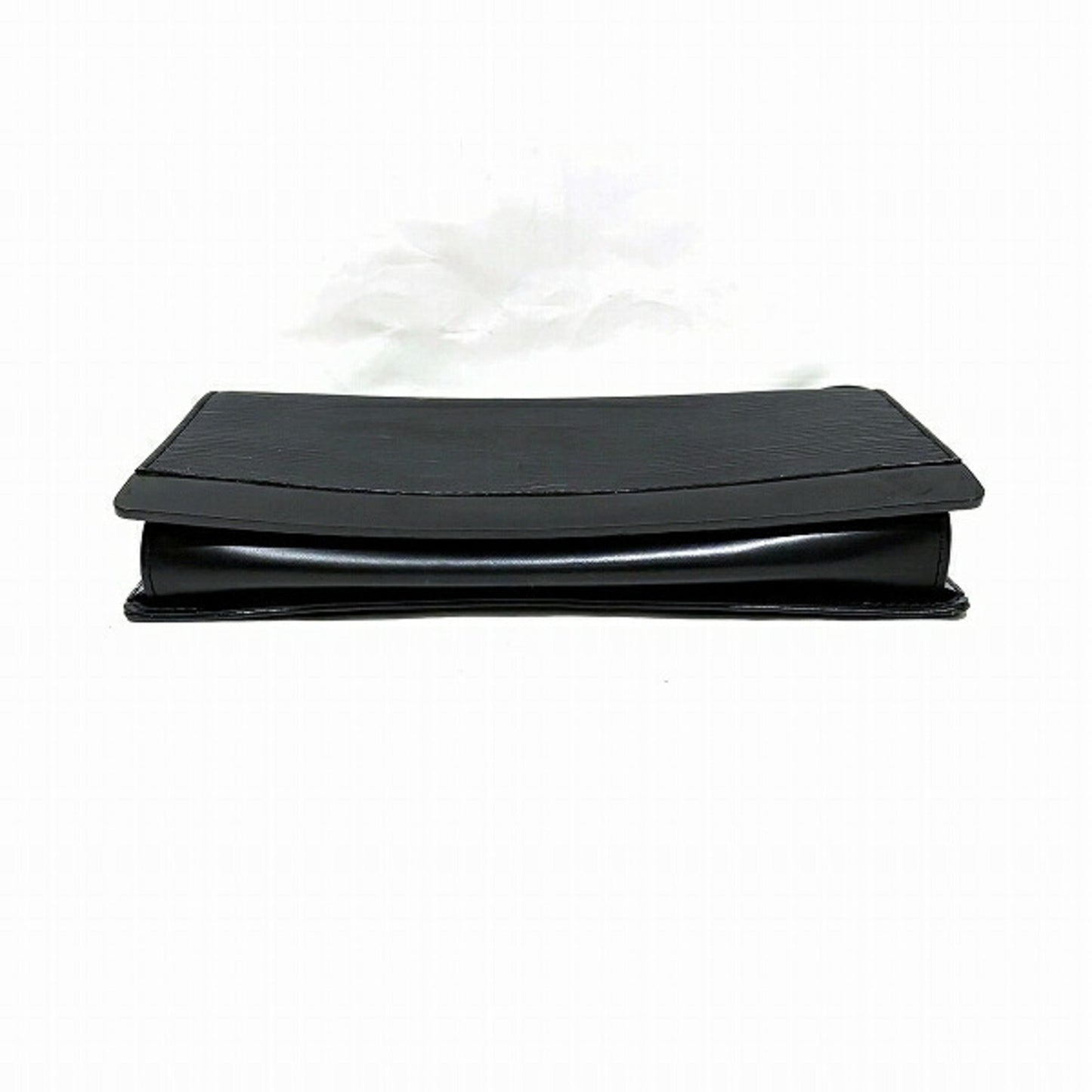 Louis Vuitton Epi Noir Epi Leather Clutch Bag Shoulder Bag