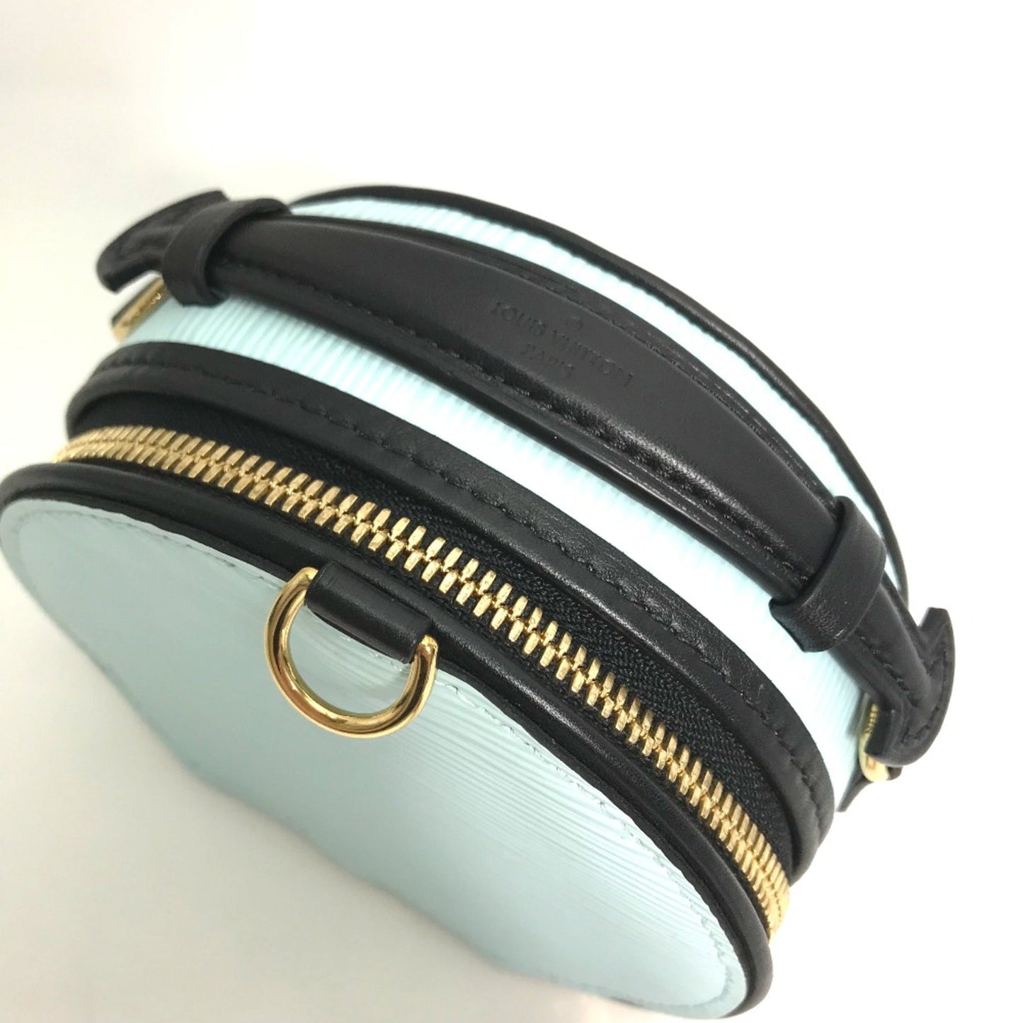 Louis Vuitton Blue Leather Shoulder Bag