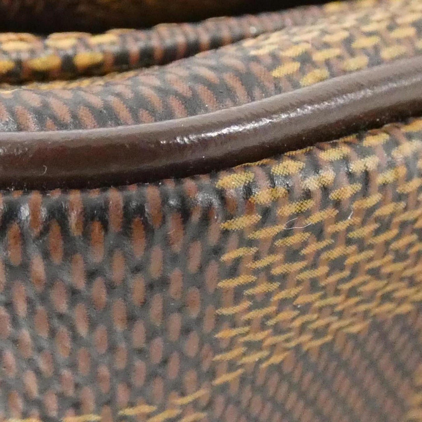 Louis Vuitton Damier Ebene Coated Canvas Shoulder Bag
