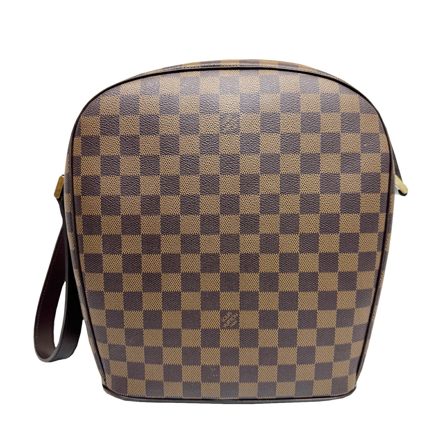 Louis Vuitton Brown Pvc Leather Shoulder Bag