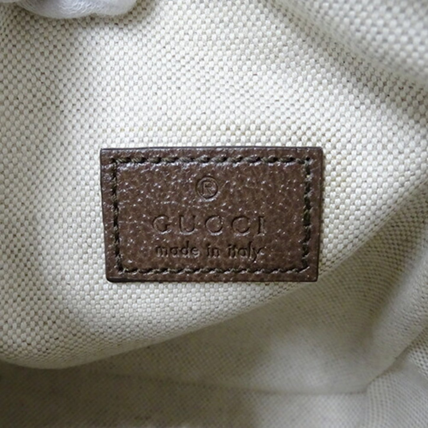 Gucci Beige Brown Gg Canvas Shoulder Bag