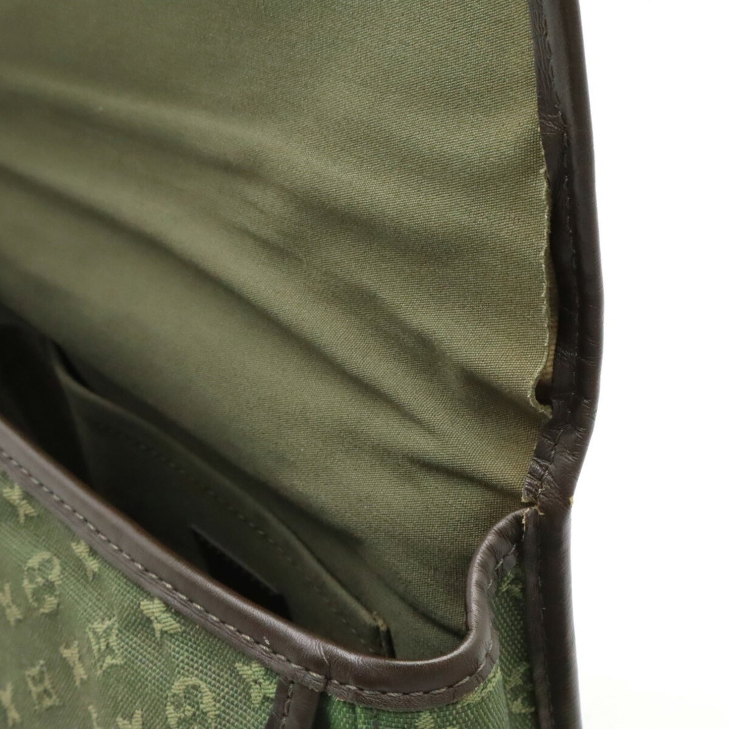 Louis Vuitton Tst Khaki Monogram Leather Shoulder Bag